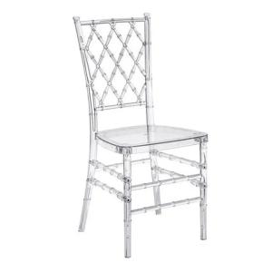 Quality Crystal Ice Stacking Chiavari Chair For Wedding Banquet Event for sale
