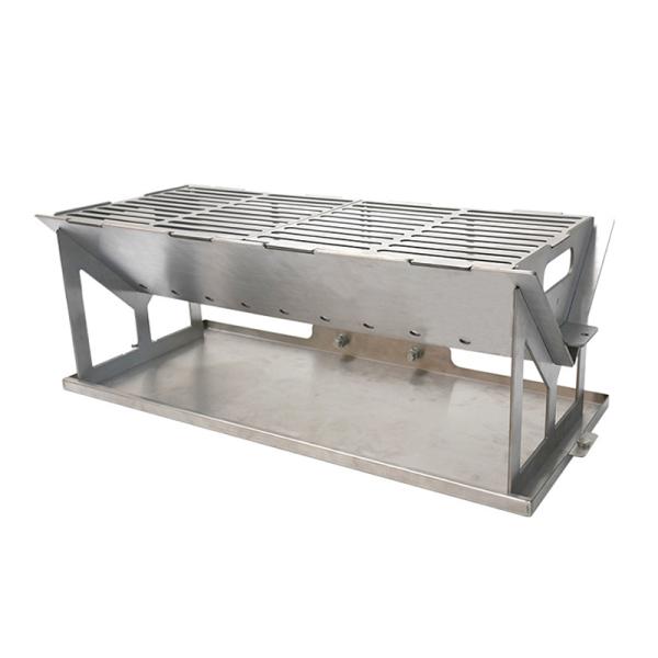 Powder Coated Finish Portable BBQ Grill with Woodfired Oven and Rotisserie Stove