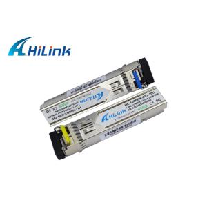 Quality RoHS compliant SC/LC Simplex DDM WDM Transceiver Modules BIDI 1.25G SFP 20KM for sale