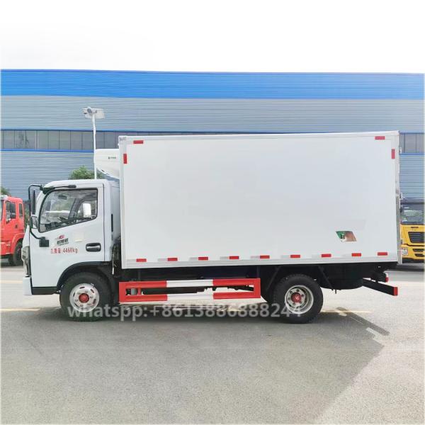 Factory Hot Products Dolica 4*2 Cold Storage Car Refrigerated Truck Van Refrigerator Truck