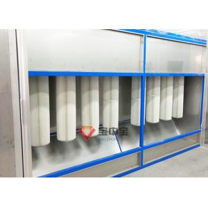 Power Collection Booth In Powder Coating Line Manual Paint Room