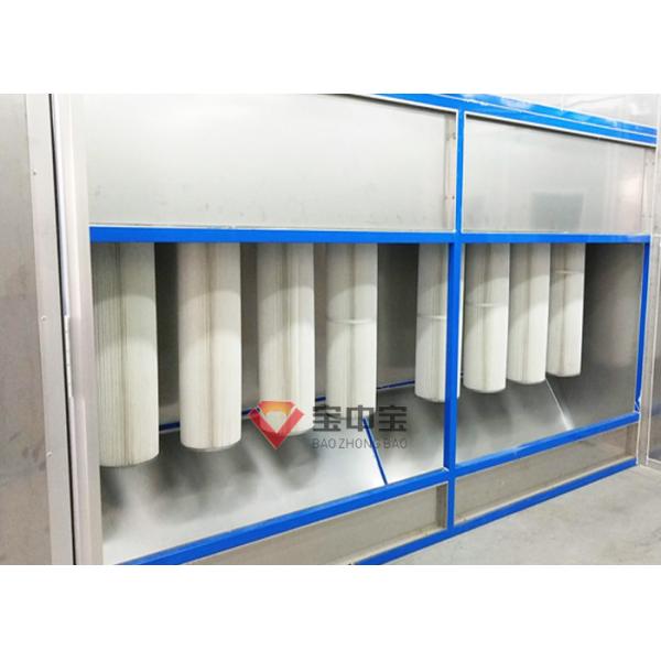 Buy Power Collection Booth In Powder Coating Line Manual Paint Room at wholesale prices