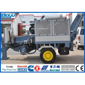 19t Overhead Tension Stringing Equipment Hydraulic Puller with Cummins Diesel
