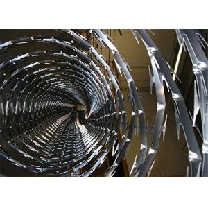 Electric Galvanized Barbed BTO 22 Razor Wire Security Razor Wire Fencing