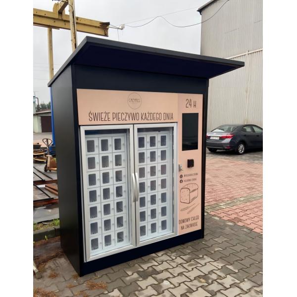 Eco-friendly Vending Machine For Cakes With Auto-defogging And R290 Green Gas