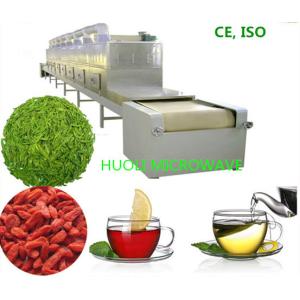 Microwave Flower Dryer Machine , Moringa / Tobacco Leaf Drying Machine