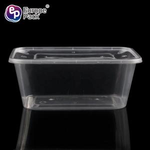 Wholesale 100% food grade 1000ml PP plastic disposable lunch box