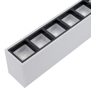 Dimmable LED Linear Light Fixture with 85 Degree Beam Angle