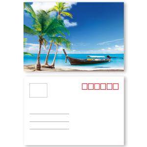 Plastic Card Printing 3D Lenticular Postcard With Landscape