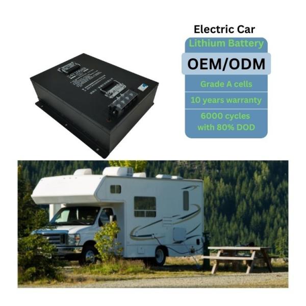 Buy Customized Electric Vehicle Lithium Batteries 24V 200AH Lithium RV Battery at wholesale prices