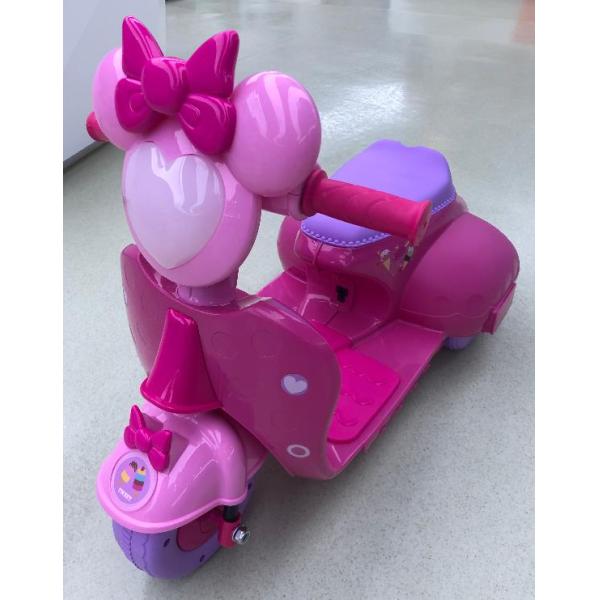 390 *1 Motor 6v Pink Electric Baby Motorcycle Scooters Ride On Car for Children Toys