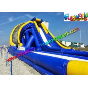 Famous Trippo Commercial Inflatable Slide For Beach 3 Lanes
