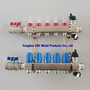 Stainless Steel Underfloor Heating Manifolds Manufacturers from China