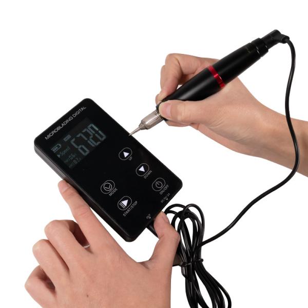 Buy Body Art Tattoo Pen Permanent Makeup Machine Digital Control at wholesale prices