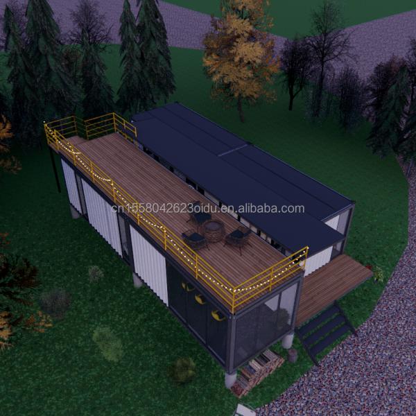 Steel Frame Galvanized Steel Bending 180g 20ft 40ft Farm Home Flat Package Container Bedroom Kitchen Living Room Bathroom