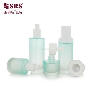 GL025 35ml 50ml 100ml 120ml Paint Custom Color Frosted Glass Bottle With Dropper