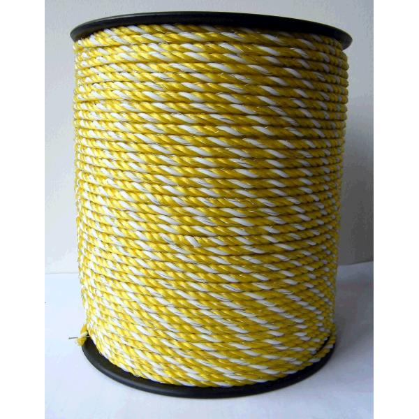 Hot sales polyrope electric fence shock PE UV stabilized poly rope for animal farm fence QL722