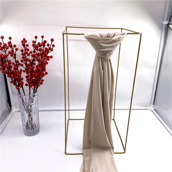 Wholesale Satin Dyed Shawl High Quality Factory Price Dyed Scarf
