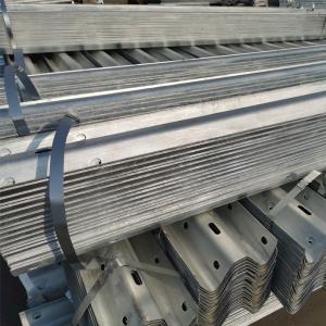 Powder Coated Galvanized Steel Highway Guardrail with Fishtail Terminal End