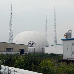 Industrial Standalone Double Membrane Biogas Holder For Energy Solutions