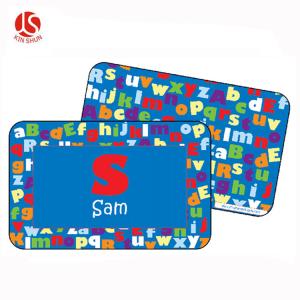 Cartoon Animals Zebra Printed Disposable Plastic Placemat