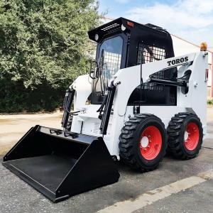 Epa4 Euro5 Compact Skid Steer Loader With Hydraulic Breaker Hydrostatic Drive