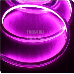 China high quality square led neon flex 12v purple pink rope lights  for engineering project application on sale
