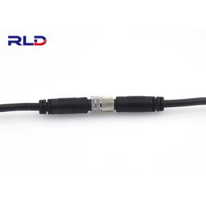 Two Pin Waterproof Electrical Wire Connector Plug , IP67 Wire To Wire Connector