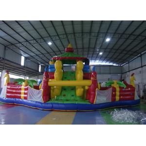 Quality Vivid Waterproof Inflatable Toddler Playground , Inflatable Amusement Park for sale