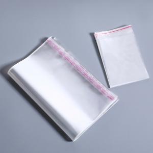 Quality Self Adhesive Clear Transparent Packaging Printed Cello Plastic Bags Opp for sale
