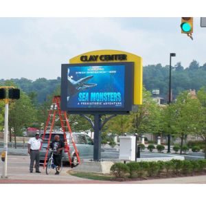 High Brightness P8 Outdoor Full Color LED Display with Good Color Consistency