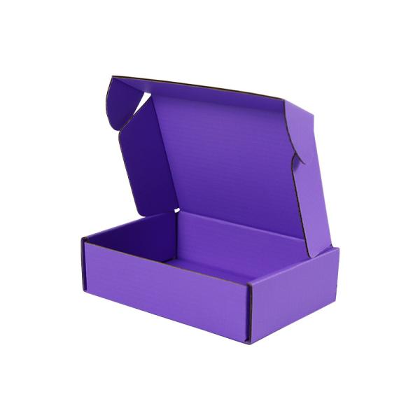 Three Layered Purple Airplane Boxes For Organized Rectangular Storage