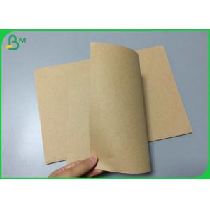 No Coating 60g 80g Brown kraft Paper For Notebook Cover Raw Material