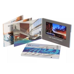 4 Inch LCD video Catalogue Stand Video Brochure LCD Display Business Card