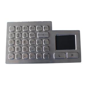Quality Customized Vandal Free Militaty Metal Keypad With Sealed Touchpad for sale