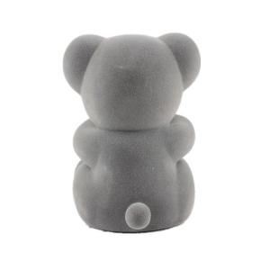 Blue Artificial Preserved Rose Teddy Bear With Rich Romantic Look