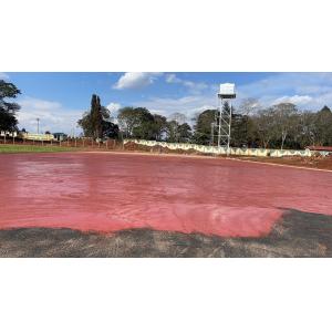 13mm Synthetic Sports Surfaces BWF FIBA Synthetic Jogging Track