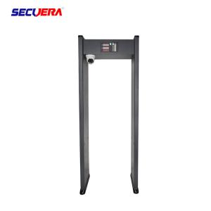 Quality Sound / Light AlarmWalk Through Temperature Scanner Infrared High Sensitivity for sale