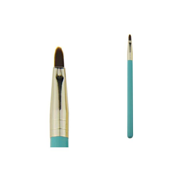 Buy Long Handle Golden Ferrule Blue Long Lasting Lip Liner Used With Lipsticks at wholesale prices