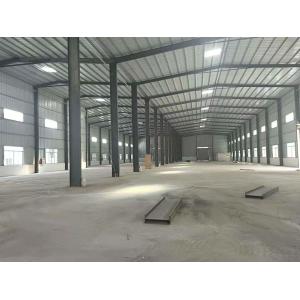 China Color Sheet Roof Panel Prefabricated Steel Warehouse With Hot Dipped Galvanized Purlin on sale