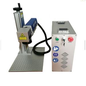 20 watt desktop portable mini Handheld fiber laser marking machine for metal