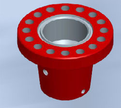 ANSI 4130 20000PSI Oilfield Wellhead Casing Head