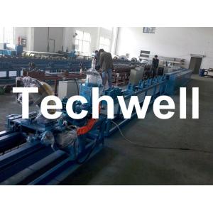 Quality PU Foam Roller Shutter Door Slat Roll Forming Machine With Manual Decoiler, 3 - 12m/min for sale