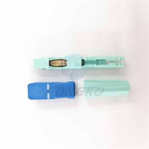 0.9mm/2.0mm/3.0mm Field Mount Ftth MM Fiber Connector Sc/Upc