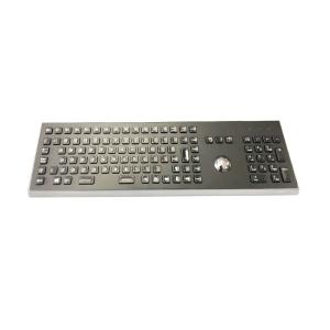 Backlit Desktop Rugged Waterproof Vandal-Proof Keyboard With Integrated Optical
