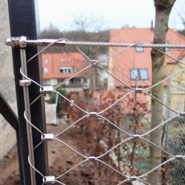 Balustrade Railing Infill Stainless Steel Rope Mesh