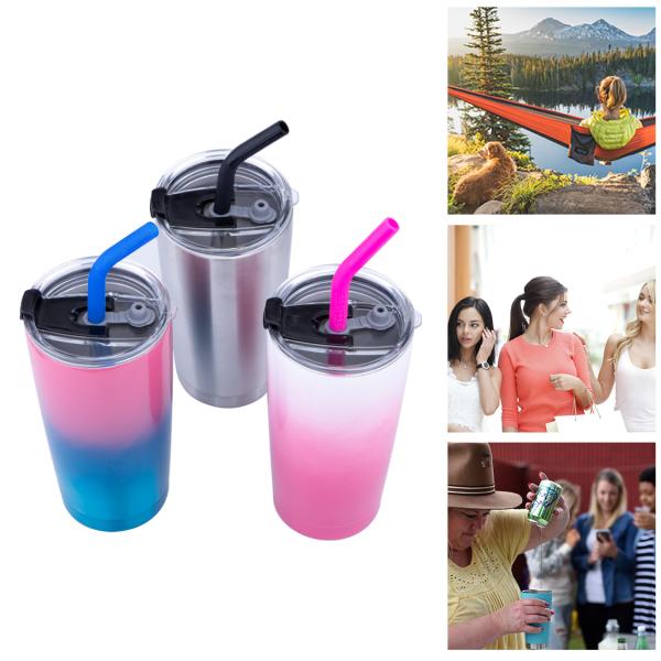 Customized Travel Coffee Mug, Insulated 304 Double Wall Insulated Vacuum Cup With Leak Proof Lid