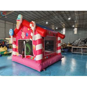 Commercial Grade Inflatable Bounce House Candy House Inflatable Jumping Castle
