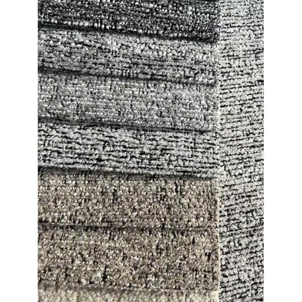 Yarn Dyed Chenille Sofa Fabric 100% Polyester Chenille For Decoration