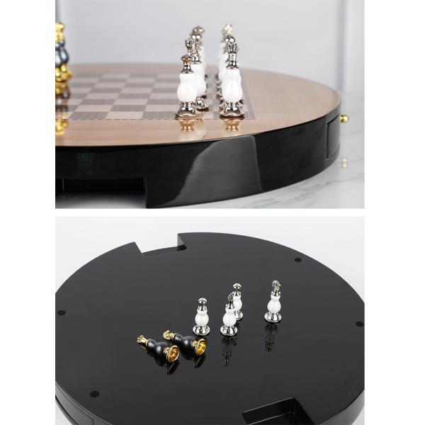 India Zinc Alloy Folding Magnetic Decorative Chess Board